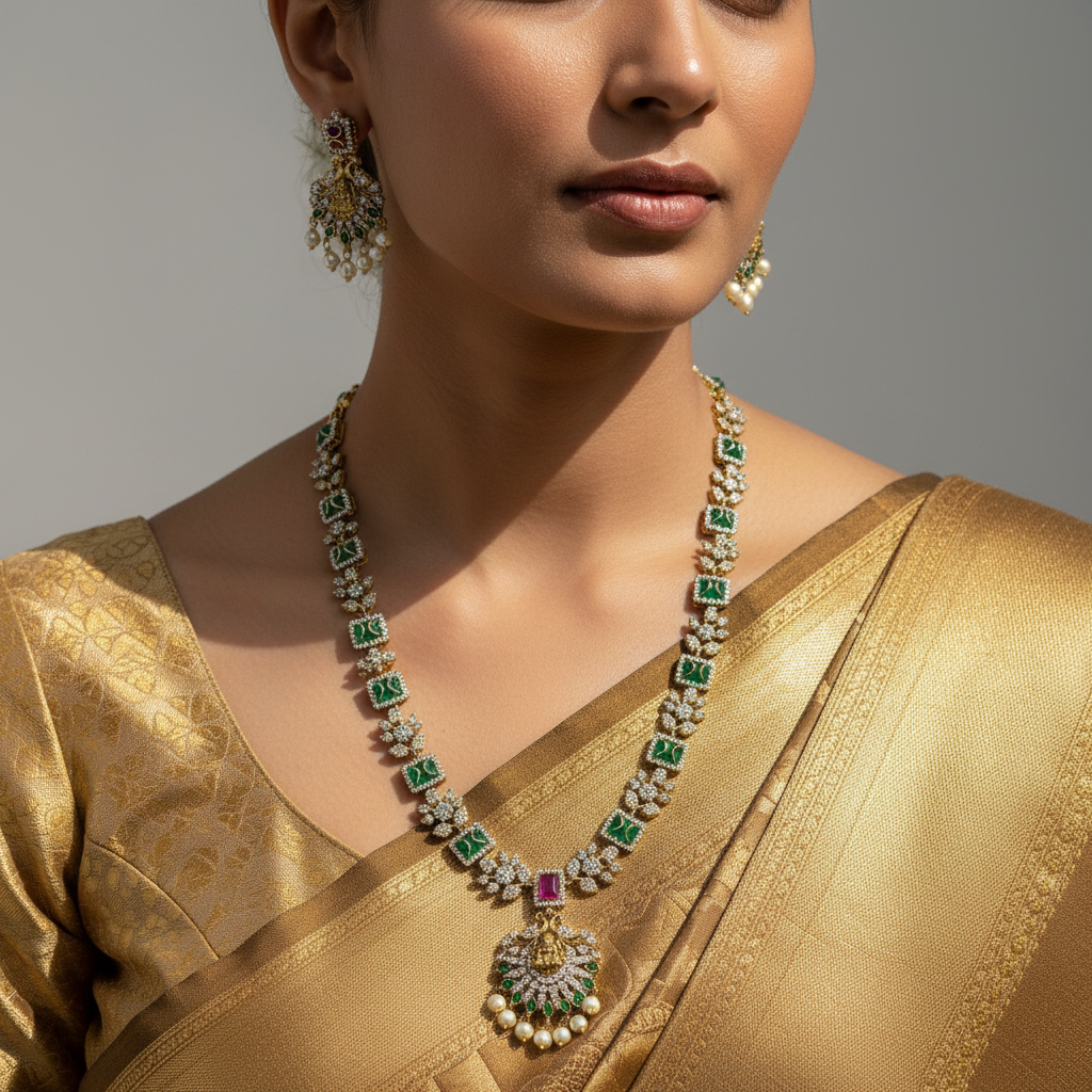 🌸 "Pushpa Mani" Necklace Set 🌸