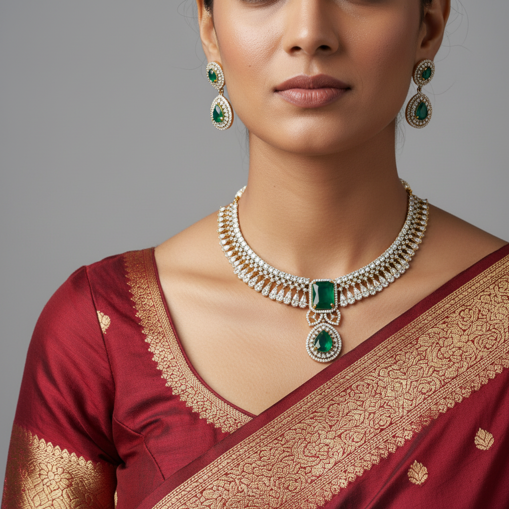 ✨ "Harita Kiran" Necklace Set ✨