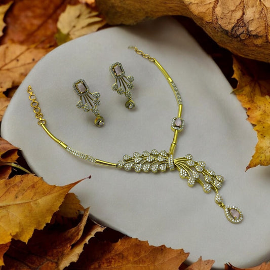 🍂 "Golden Ivy" Necklace Set 🍂