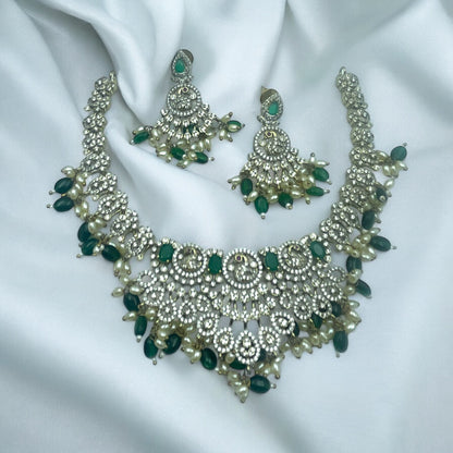 💚 "Aaradhya" Heritage Necklace Set 💚