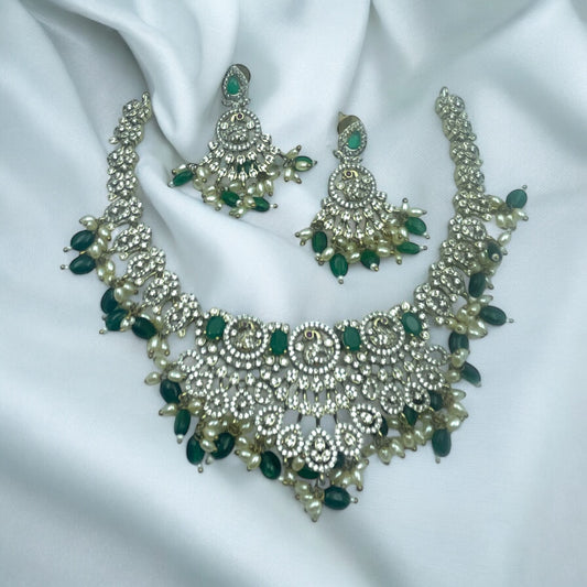 💚 "Aaradhya" Heritage Necklace Set 💚