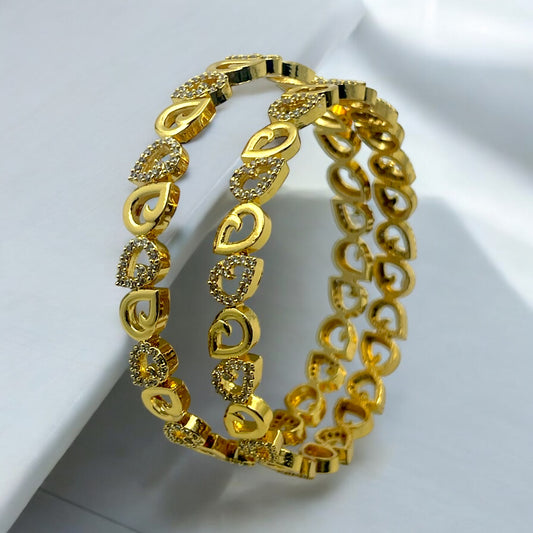 💖 "Hridaya Jyoti" Bangle Set 💖