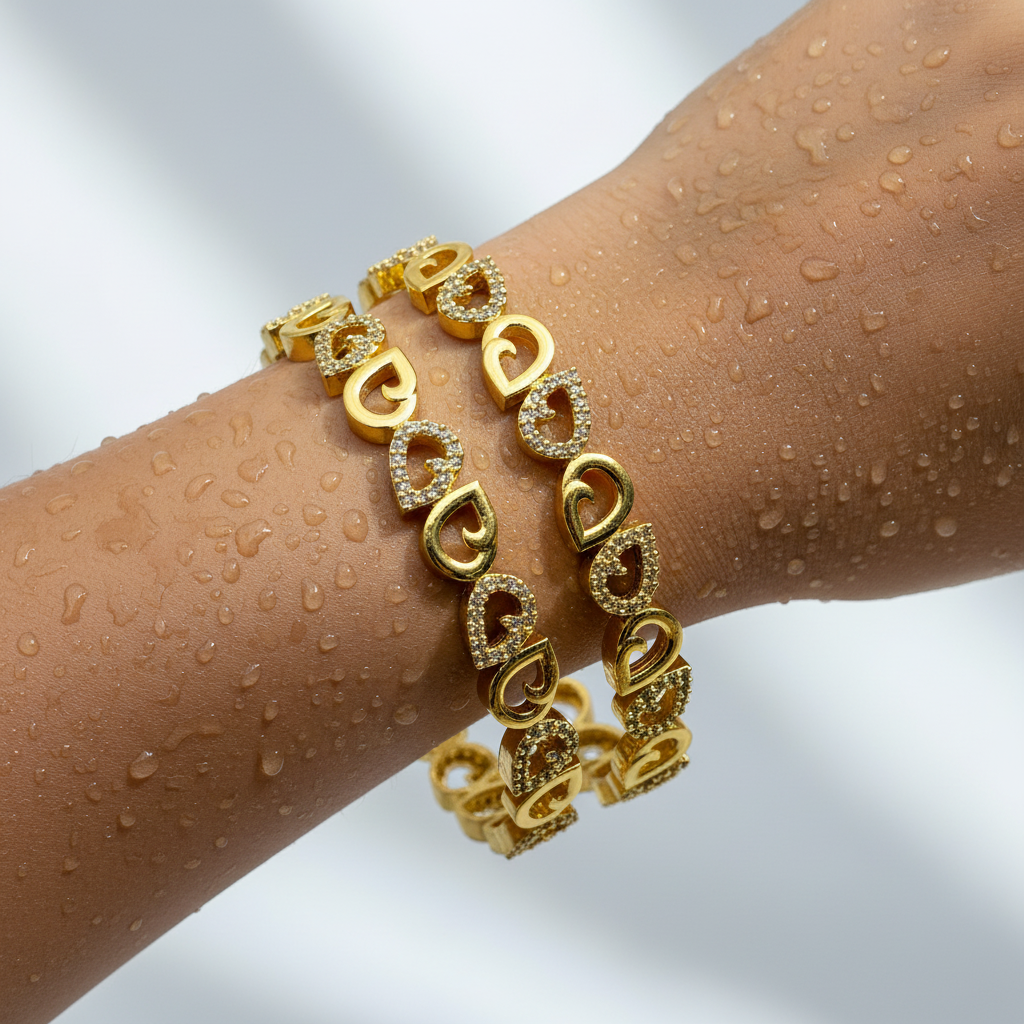 💖 "Hridaya Jyoti" Bangle Set 💖