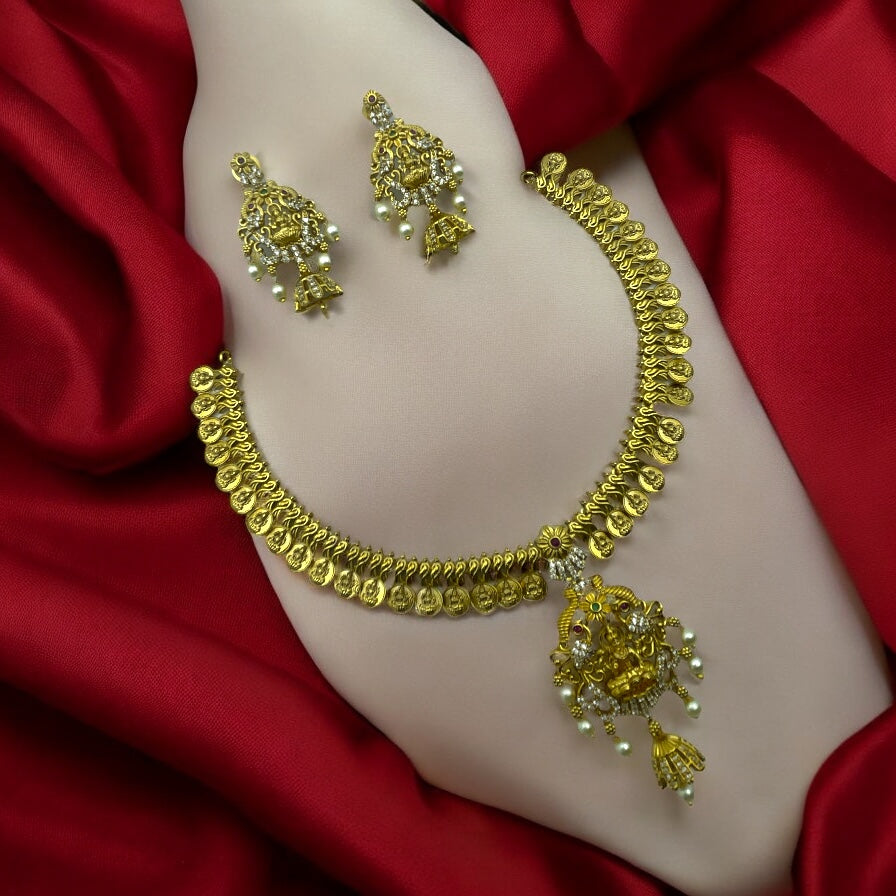 🍃 "Devi Ashirwad" Necklace Set 🍃