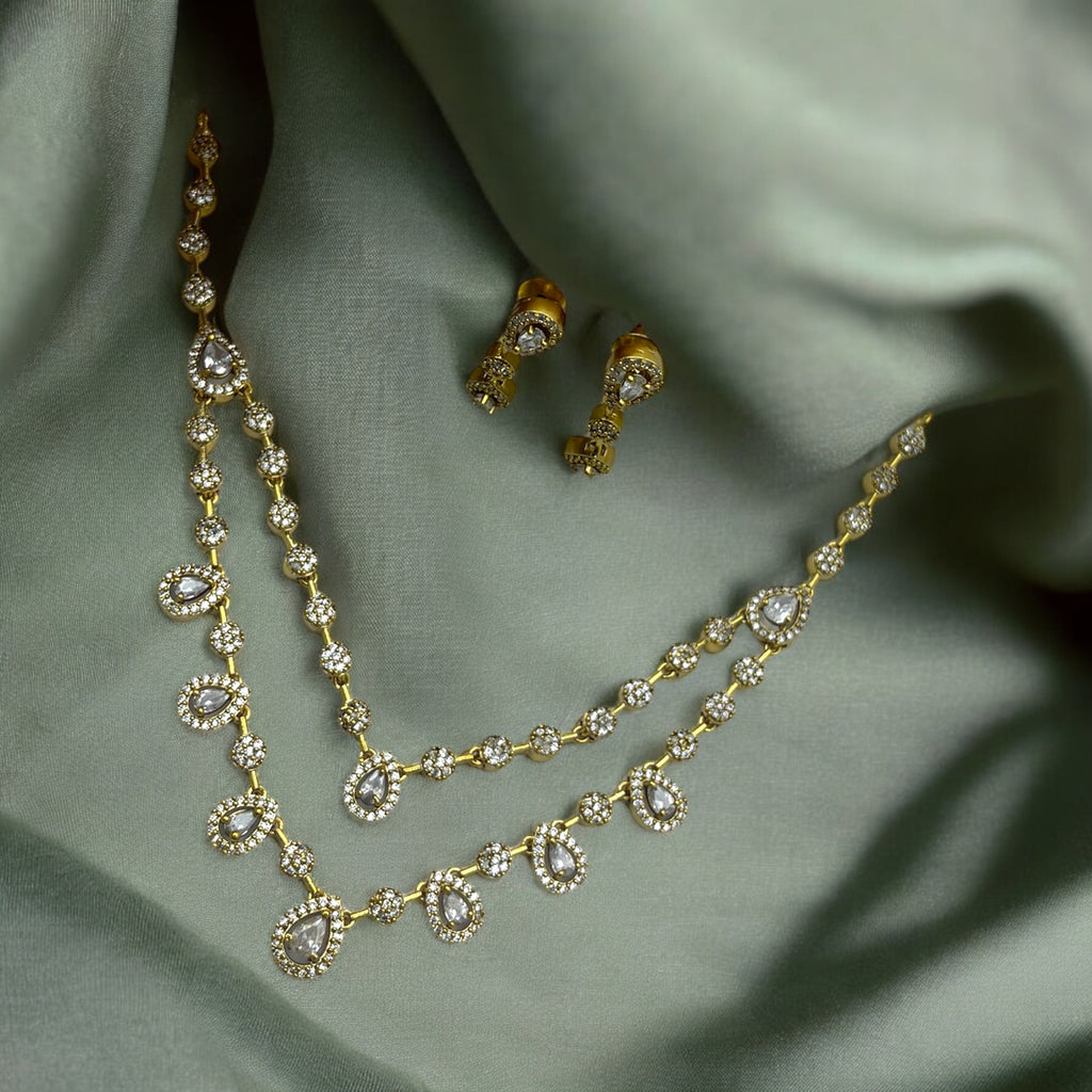 Pranitha Layered Necklace Set
