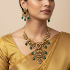 🌿 "Vanaspati Vaibhavam" Necklace Set 🌿