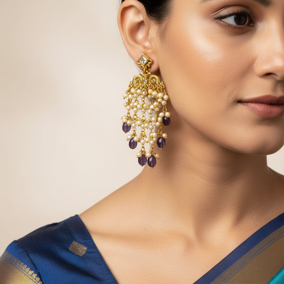 ✨ "Tavan Mukta" Earrings ✨