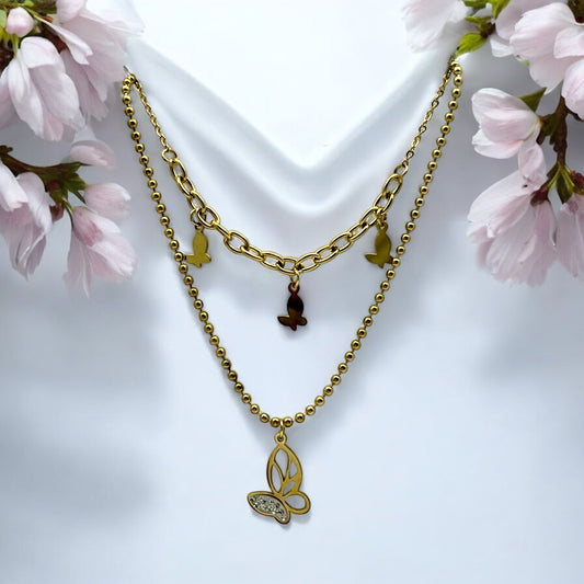 ✨ "Dwi-Star Titli" Necklace ✨