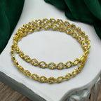 ✨ "Aakriti Bandhan" 18K Gold Bangle Set ✨