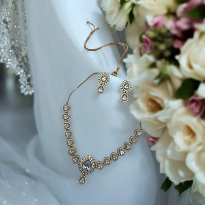 💎 "Jyoti Bindu" Necklace Set 💎