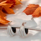 Modern Elegance Hoops