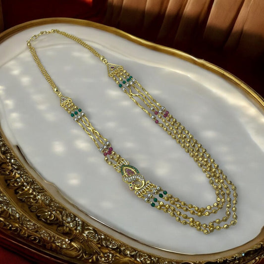 🌸 "Peacock Royale" Necklace 🌸