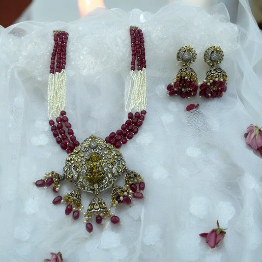🍃💎 "Ratnavali Kripa" Necklace Set 🍃💎