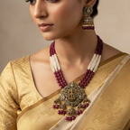 🍃💎 "Ratnavali Kripa" Necklace Set 🍃💎