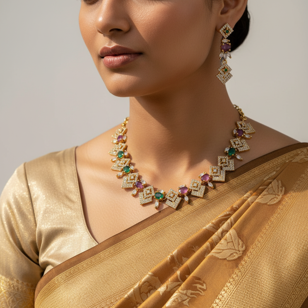 Royal Glamor Necklace Set
