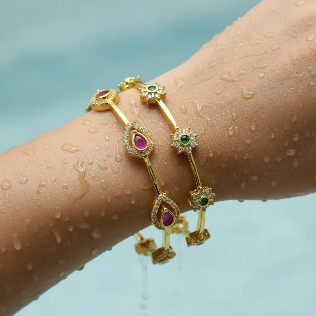 Royal Glamor Bangle Set