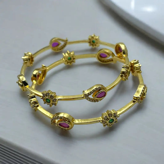 Royal Glamor Bangle Set