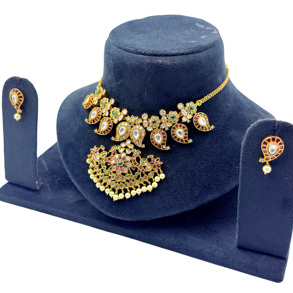 Elegant Paisley Jewelry Set