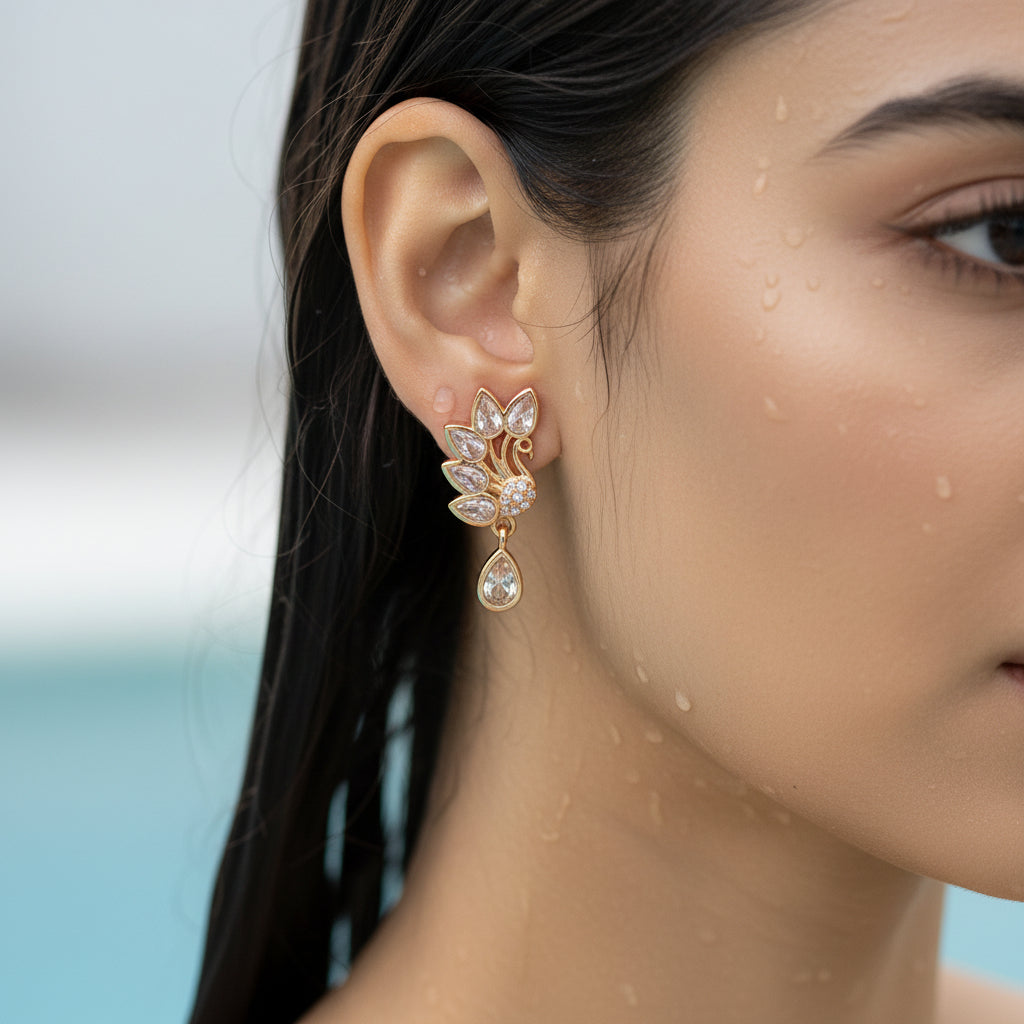 Elegant Radiant Gold earrings