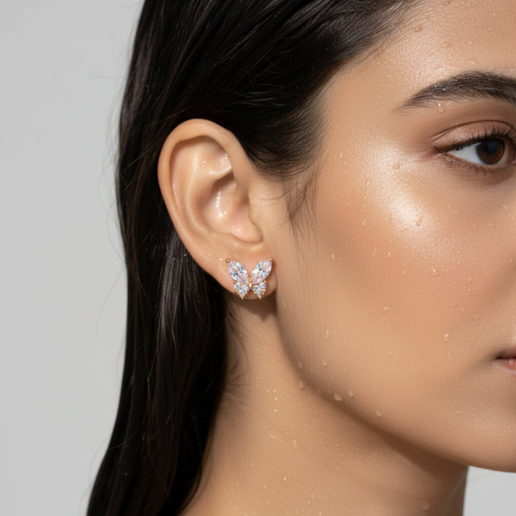 Butterfly earring