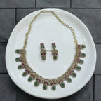 Enchanted Garden Necklace and Earrings Set