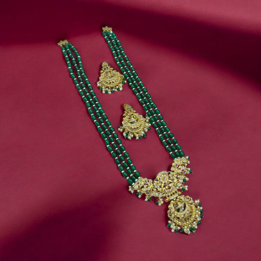 💚 "Vanya" Kundan Heritage Necklace Set 💚