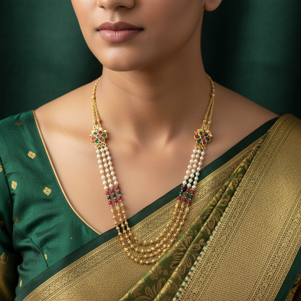 ✨ "Moti Triveni" Necklace✨