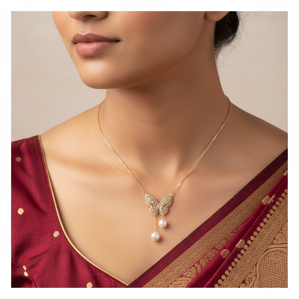 ✨ "Titli Moti" Necklace ✨