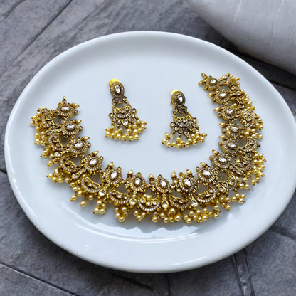 ✨"Moti Kundan" Necklace Set✨