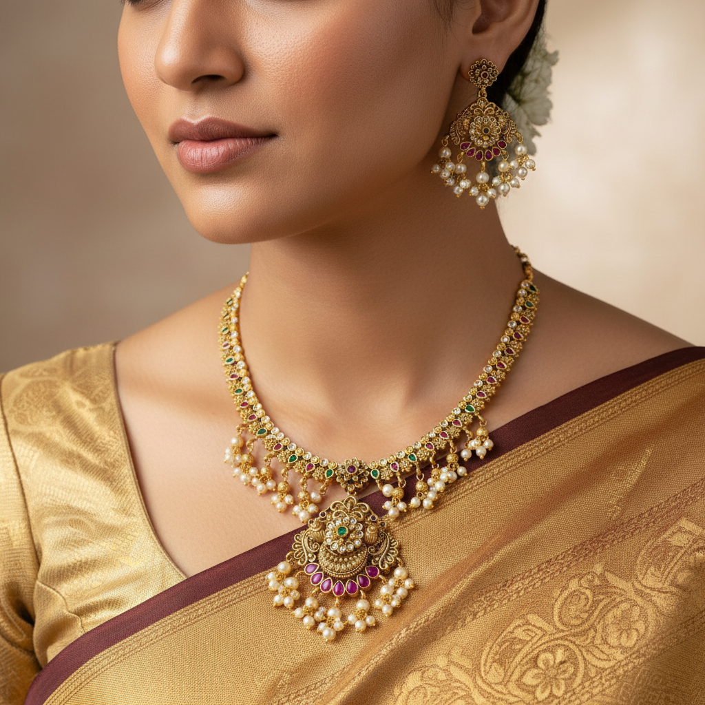 Kanakshree Necklace Set