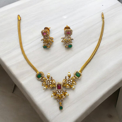 ✨"Navratna Haar" Necklace Set✨