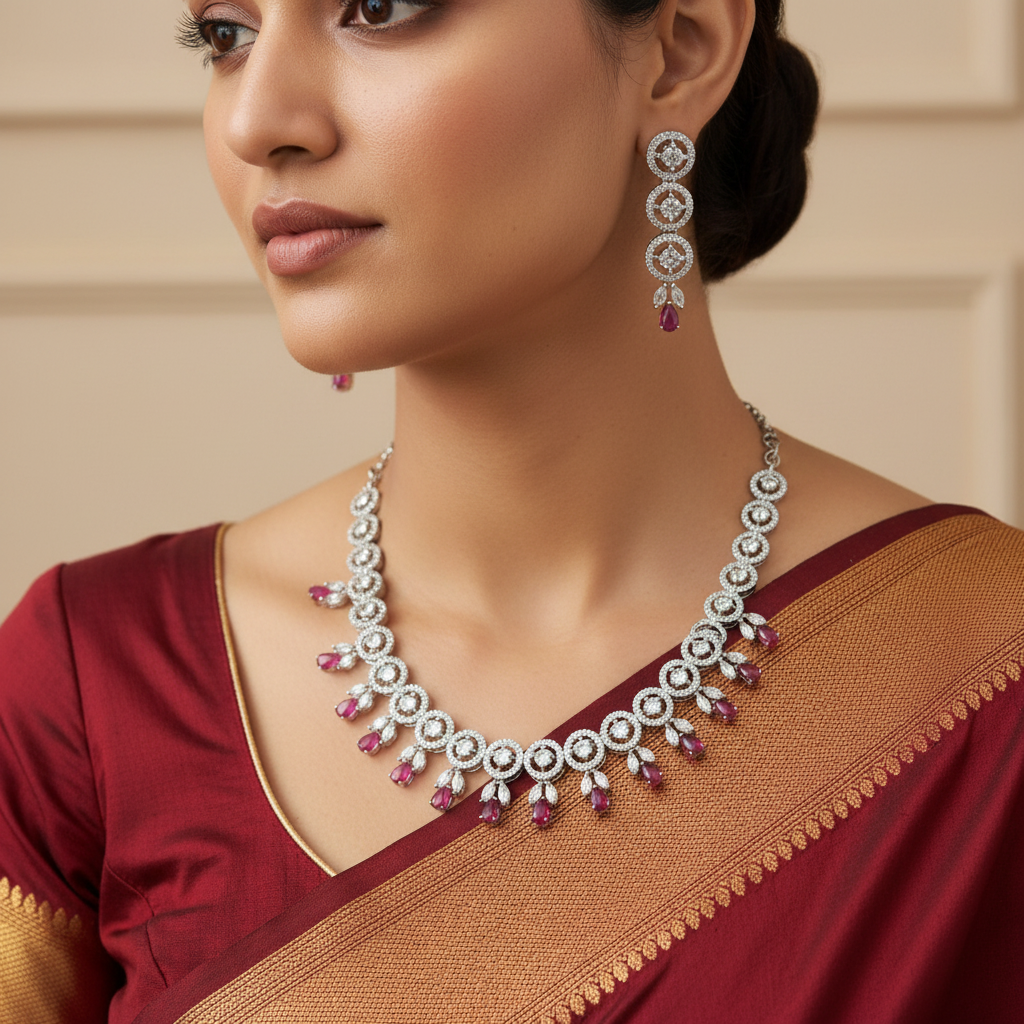 ✨ "Ruhani" Sterling Necklace Set ✨