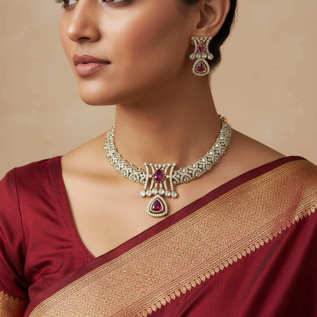Rosé Royalty Necklace Set