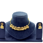 Floral Jhumka Choker Set