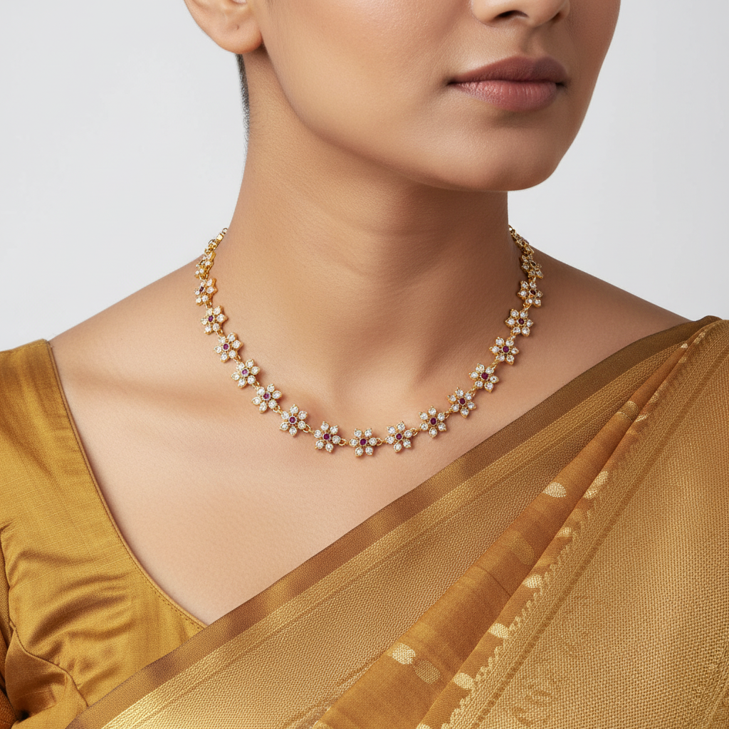 Floral Radiance Necklace
