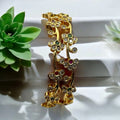 Blooming Elegance Bangle Set
