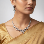 Stellar Geometric Necklace Set