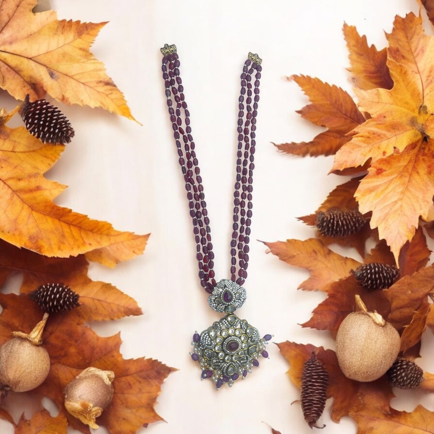 🌹"Majesty Kundan" Necklace🌹