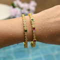 🌸 "Vasundhara Jyoti" Gold Bangle Set 🌸