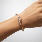 Rose Gold Cascading Bracelet