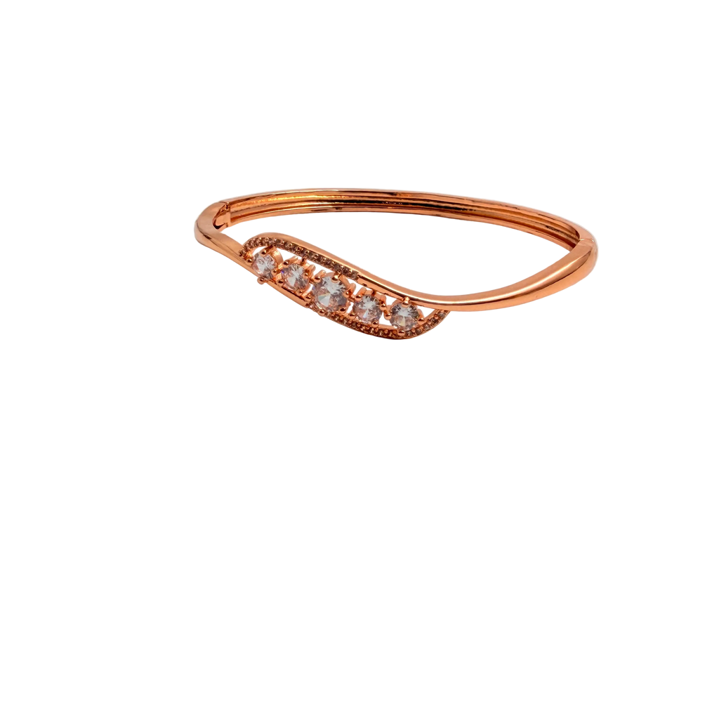 Rose Gold Cascading Bracelet