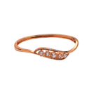 Rose Gold Cascading Bracelet