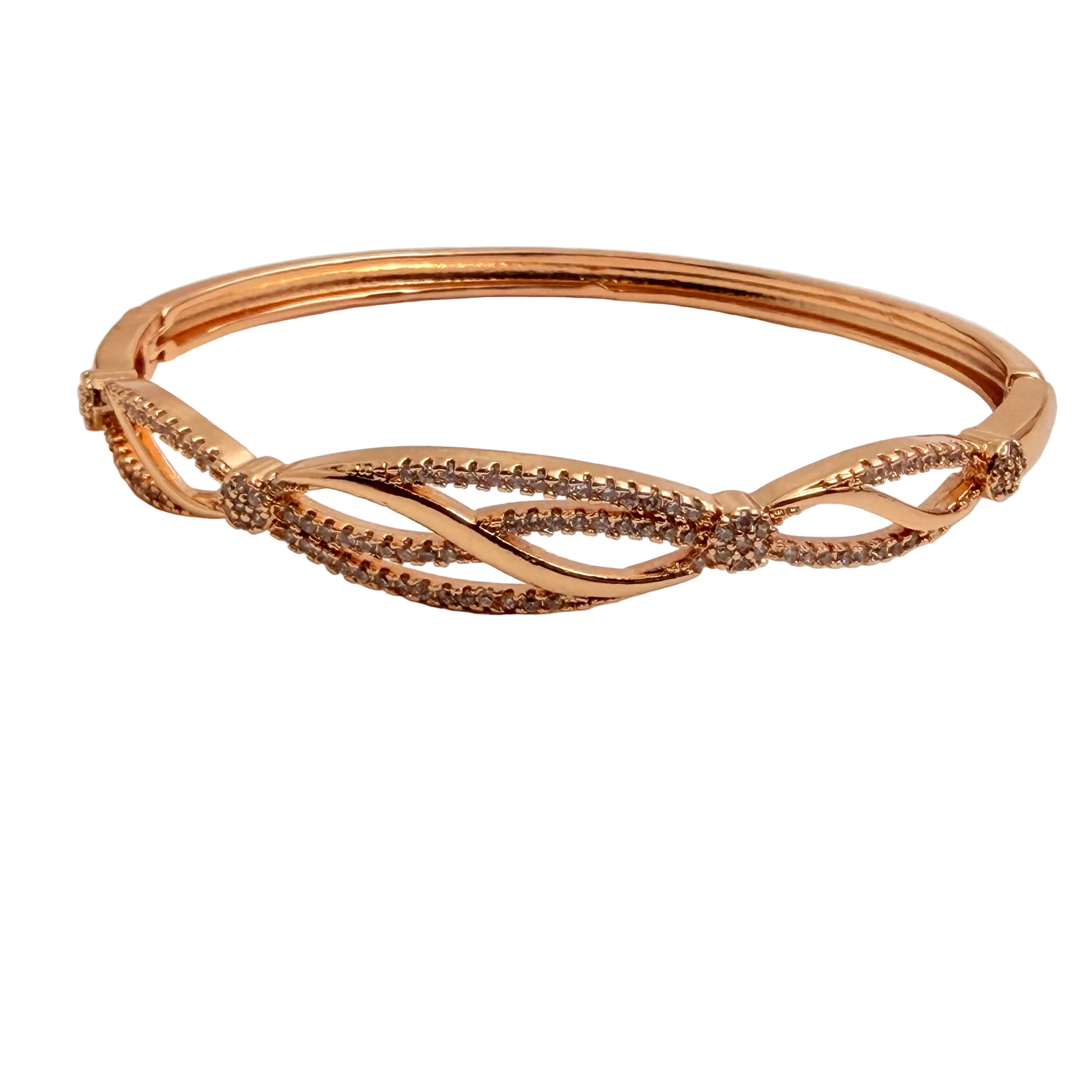 Rose Gold Glistening Bracelet