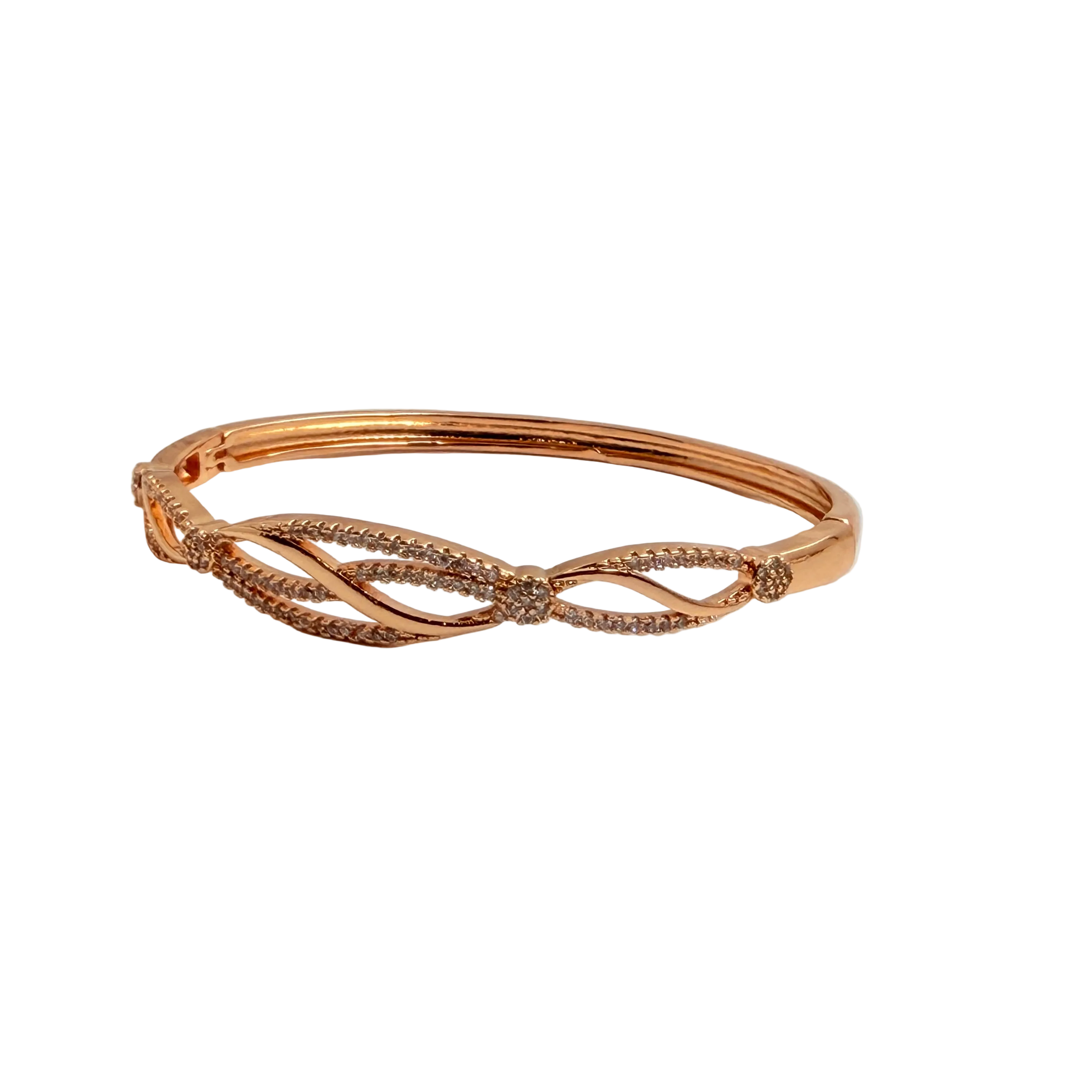 Rose Gold Glistening Bracelet