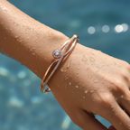 Rose Gold Polished Bracelet