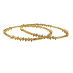 Gold Geometric Bangle