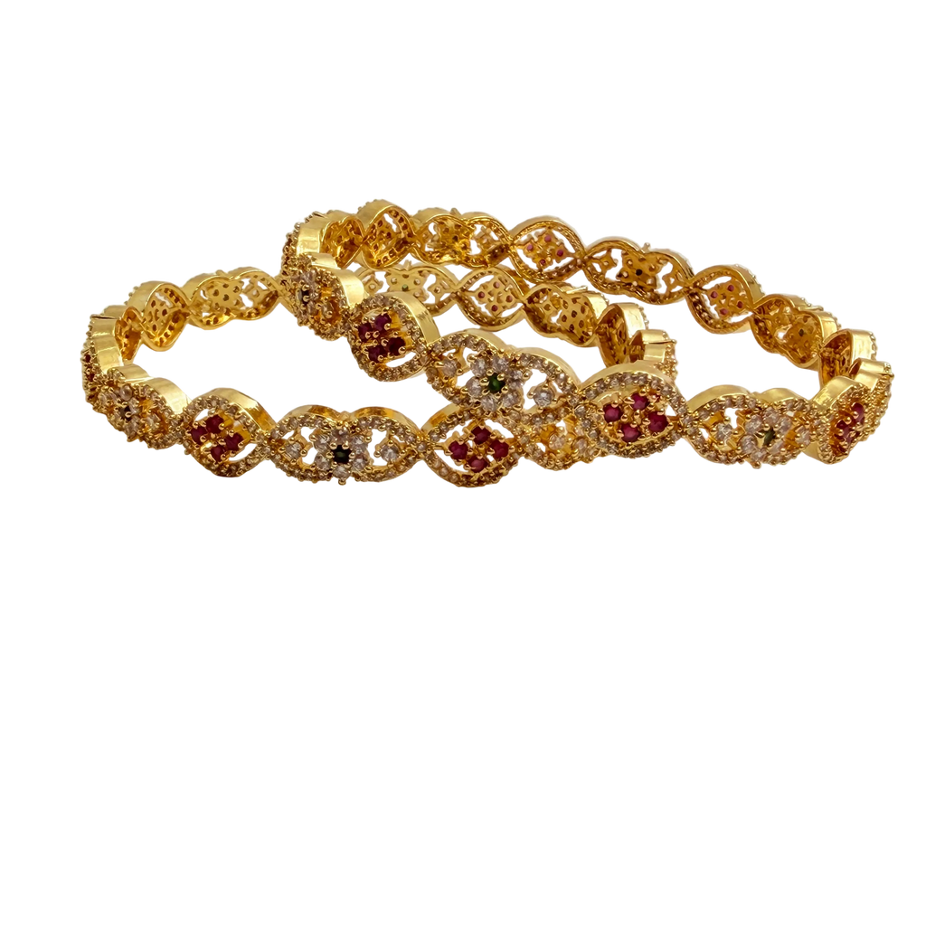 Gold Filigree Bangle