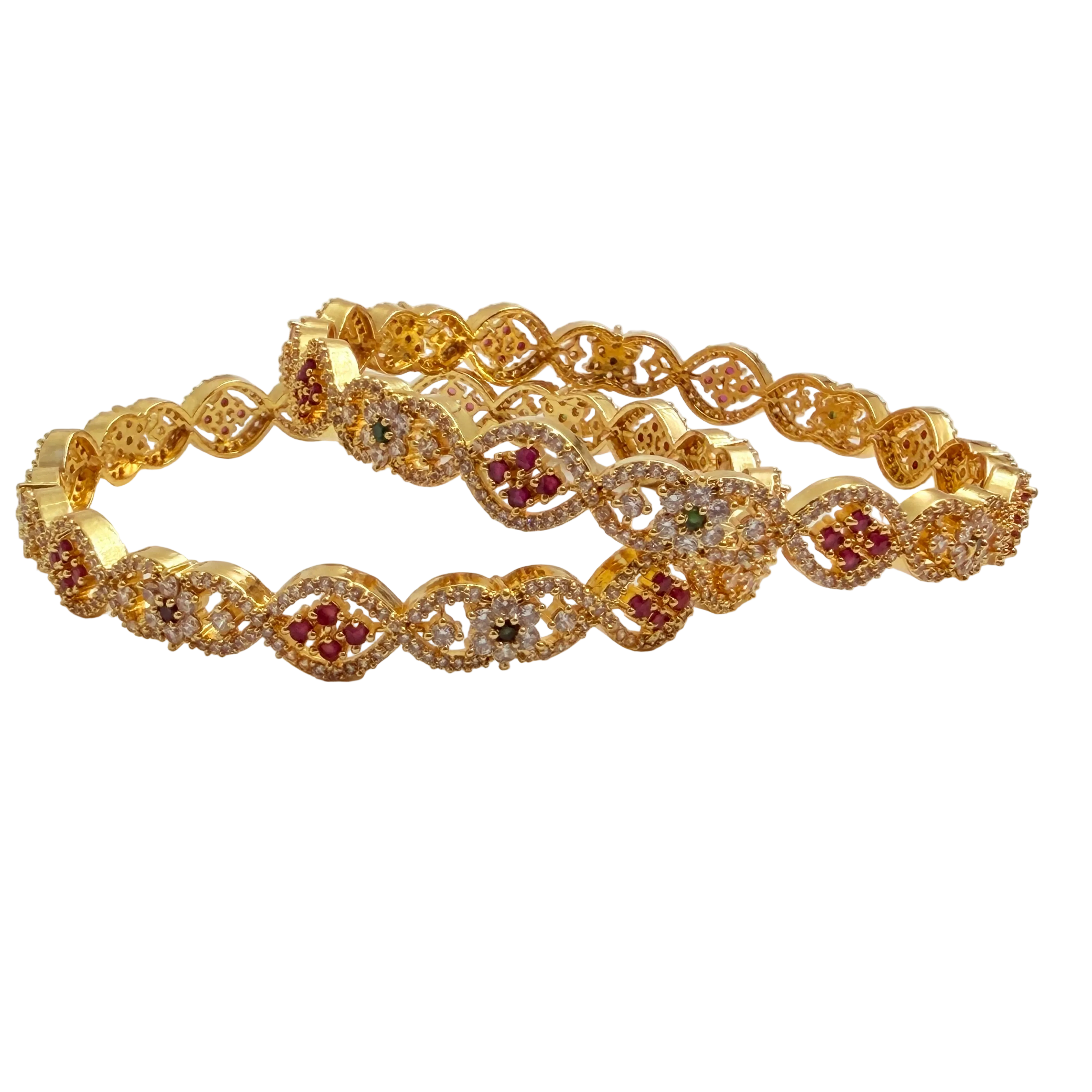 Gold Filigree Bangle
