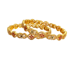 Gold Filigree Bangle