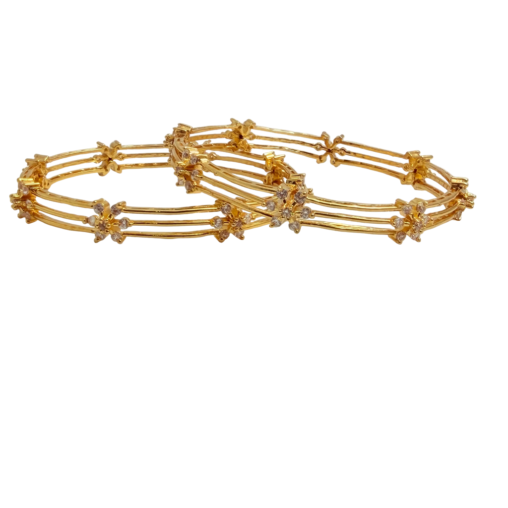 Gold Charming Bangle